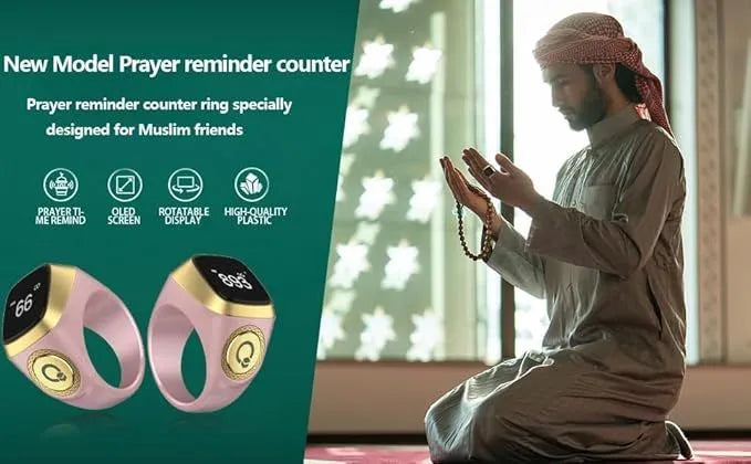 Smart Zikr Ring Tasbeeh souqvers
