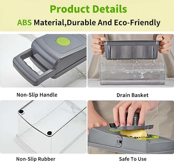 14 in 1 Multifunctional Vegetable Chopper