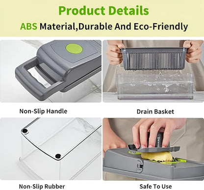 14 in 1 Multifunctional Vegetable Chopper