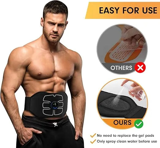  Abdominal Toning Belt Workout, ABS Stimulator souqvers