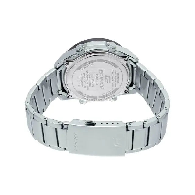 Casio Men's Analog-Digital Stainless Steel Watch