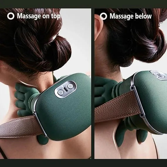  Portable, Bionic Heated Neck and Back Massager souqvers