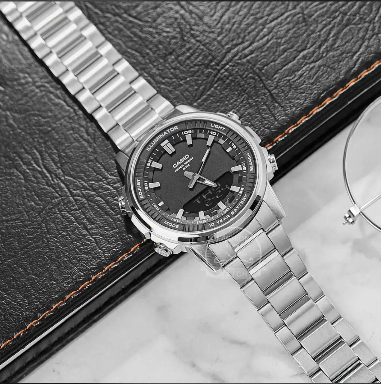  Classic Mens Watch Stainless Steel Design souqvers