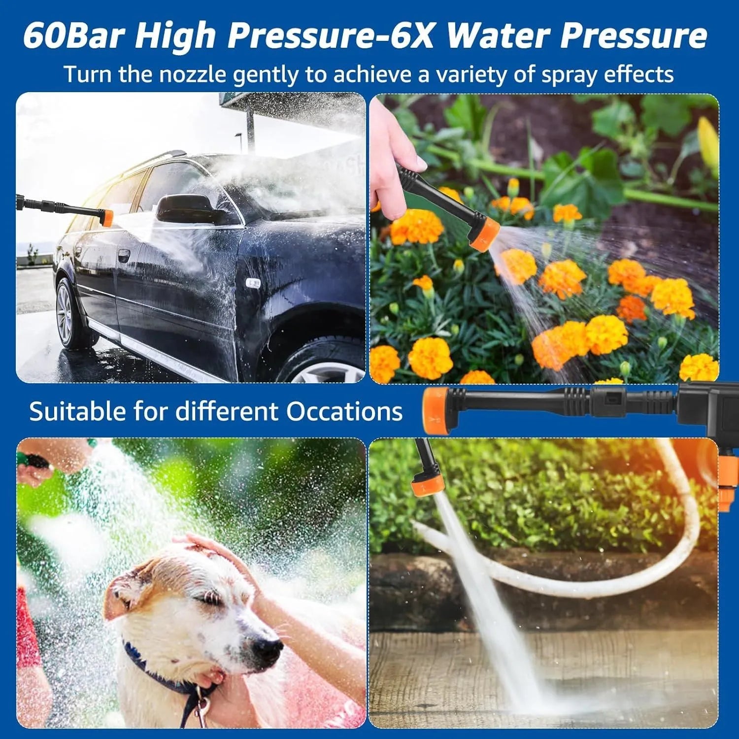  High Pressure Water Cleaning Gun souqvers