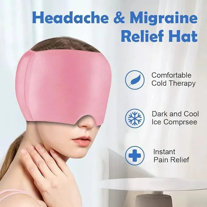  Migraine Relief Cooling Cap – Natural Headache & Stress Relief souqvers
